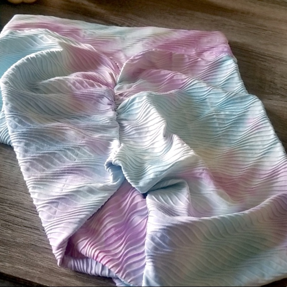 Mermaid Tye Die ‘scrunch booty’ leggings